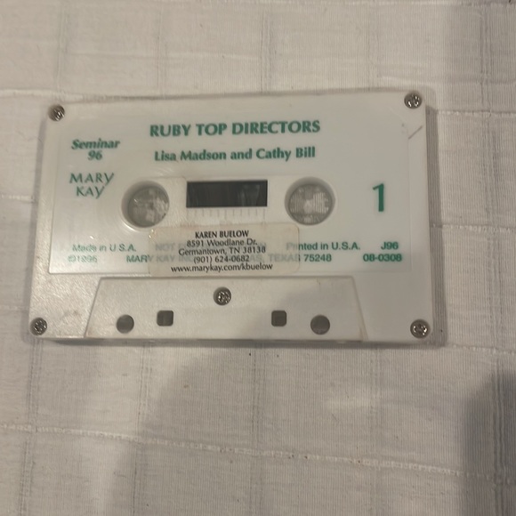 Mary Kay cassette tape bundle Ruby Arena speeches top directors consultants - Picture 11 of 16